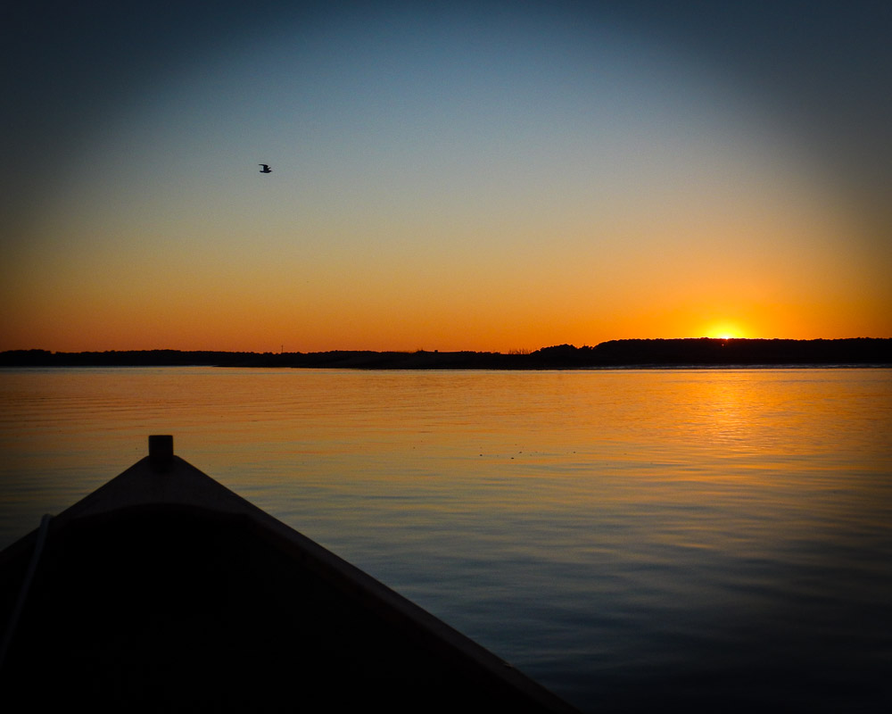 Sunset From Rowboat, Skull Creek, Hilton Head Island, SC