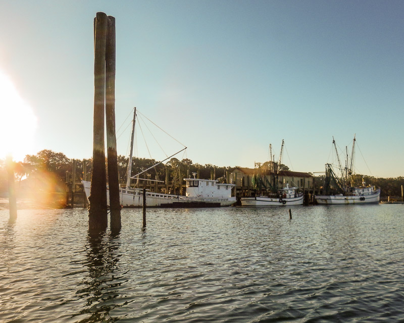 Shrimp Boats, Benny Hudson's Dock, Hilton Head Island